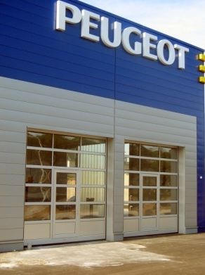 DITEC iparikapu A Peugeot is az EcoTor ipari kaput választotta